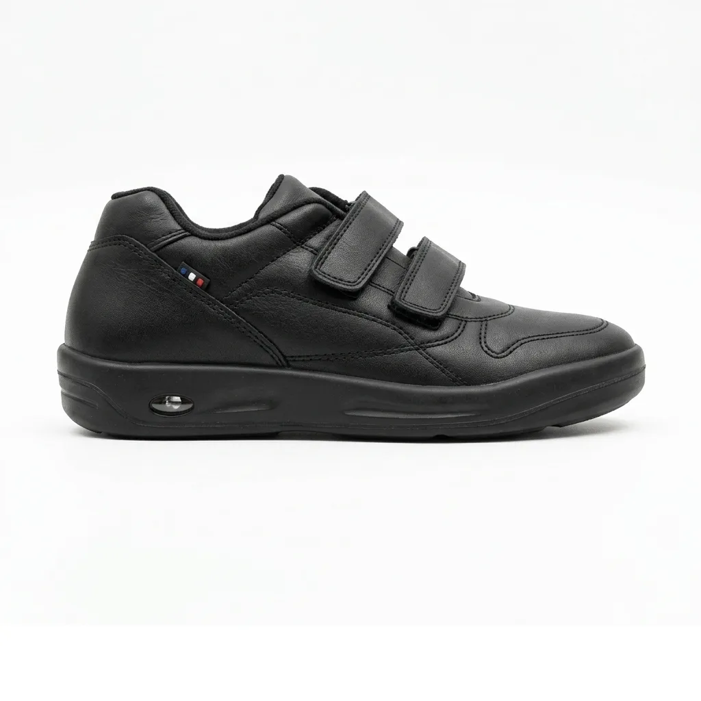 Sneaker confort double bride pensé pour les pieds sensibles — Chaussures Hervé