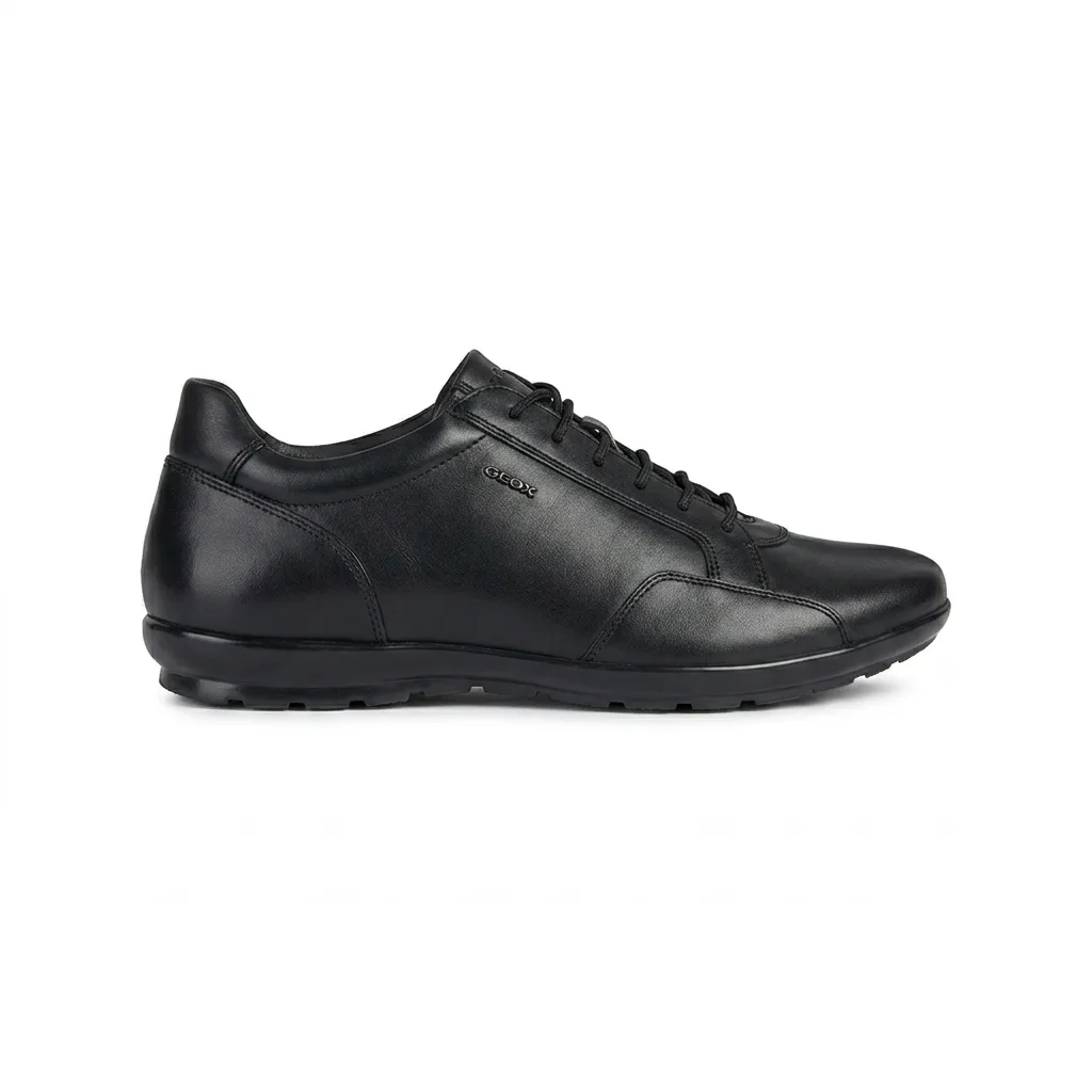 Sneaker Cuir Ville & Ville S Geox pour homme — Chaussures Hervé Clichy